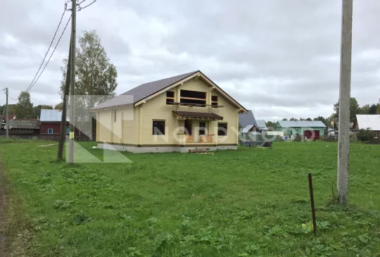 Этап наружной отделки дома из клееного бруса площадью 170,04 кв. м. фото 4  - NORDWOOD