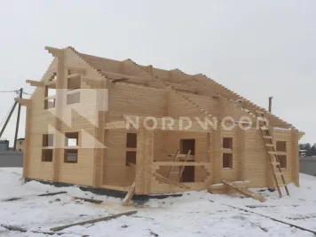Сборка дома фото 9 - NORDWOOD