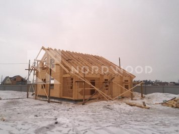 Монтаж кровли фото 1 - NORDWOOD