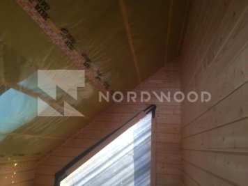Внутренняя отделка дома из клееного бруса фото 1 - NORDWOOD 