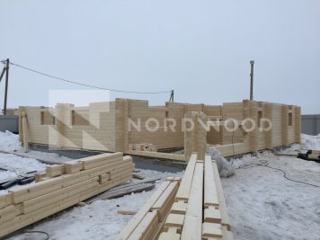 Сборка дома фото 3 - NORDWOOD