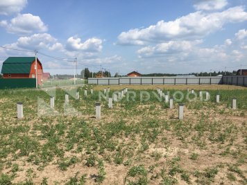 Устройство фундамента под дом из профилированного бруса площадью 148 кв. м. фото 1 - NORDWOOD