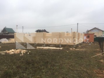 Сборка дома из профилированного бруса площадью 148 кв. м. фото 7 - NORDWOOD