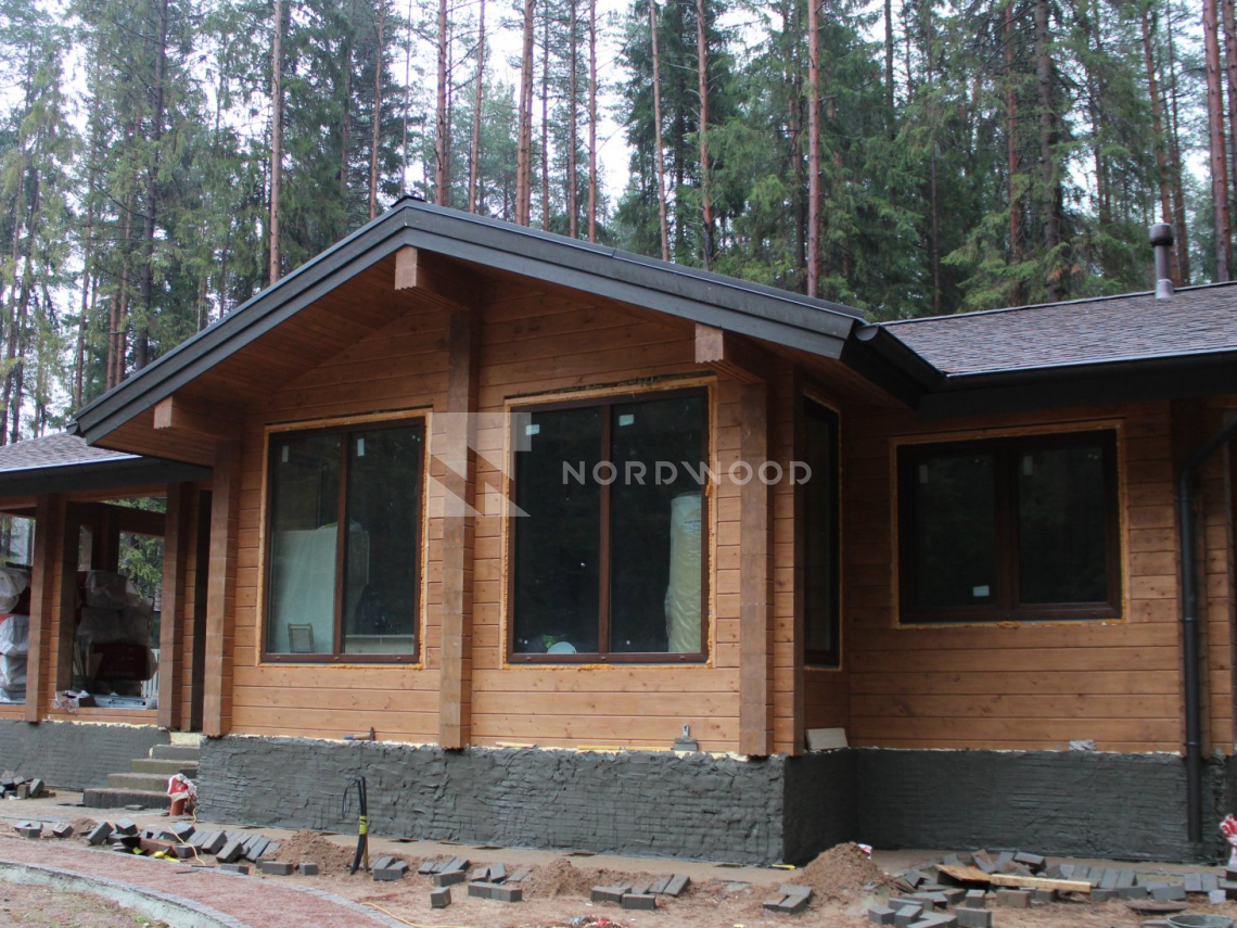 Банный комплекс в Зеленогорске NORDWOOD